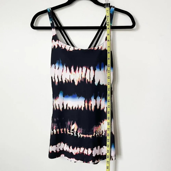 Lucy Let it Be Strappy Tie Dye Tank Top Small Athletic Yoga Running Training - Picture 5 of 16